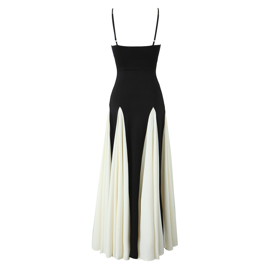 Elegantes Maxikleid im Old-Money-Stil