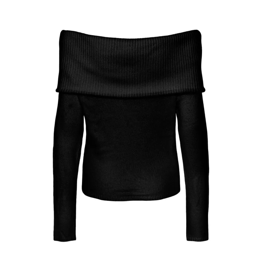 Off-Shoulder Pullover Viola