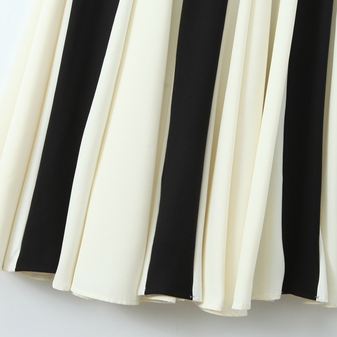 Elegantes Maxikleid im Old-Money-Stil