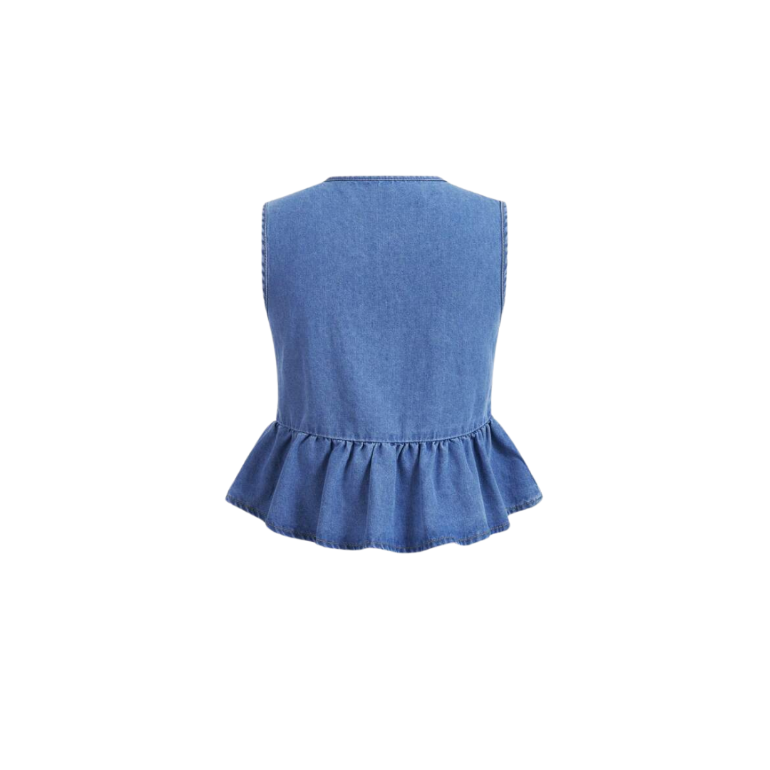 Jeans Top Ivy mit Schleifendetail