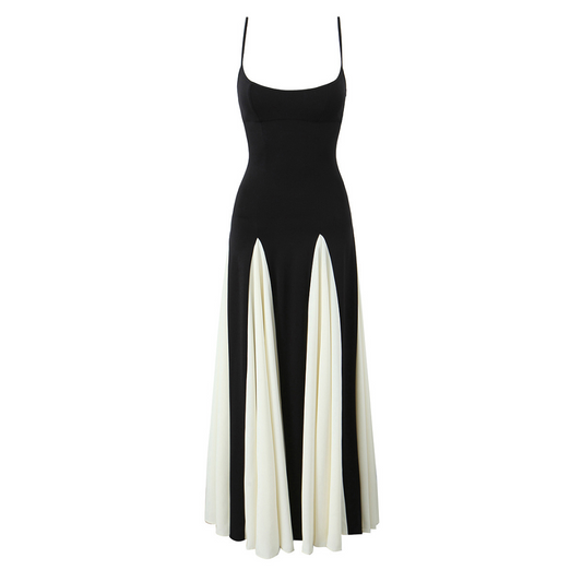 Elegantes Maxikleid im Old-Money-Stil